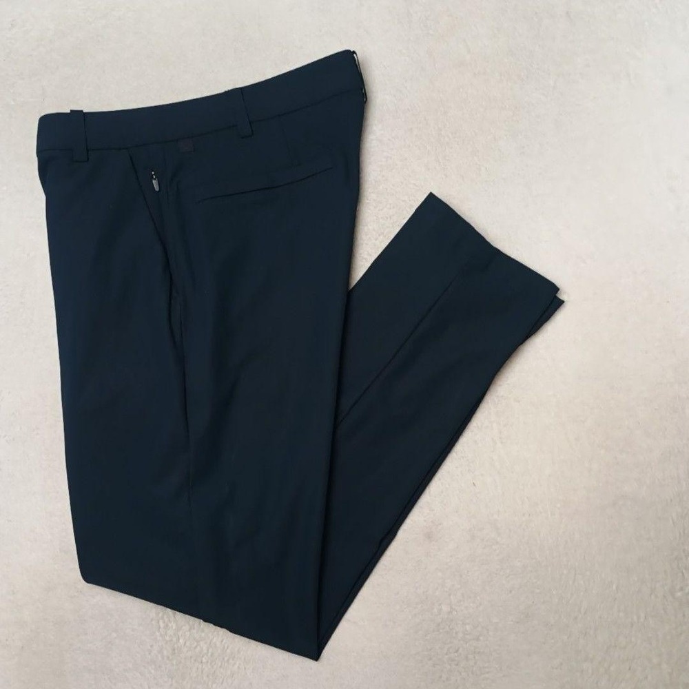 Lululemon Pants Men 33x31 Blue Chino Slim Tapered Commuter Workwear Stretch